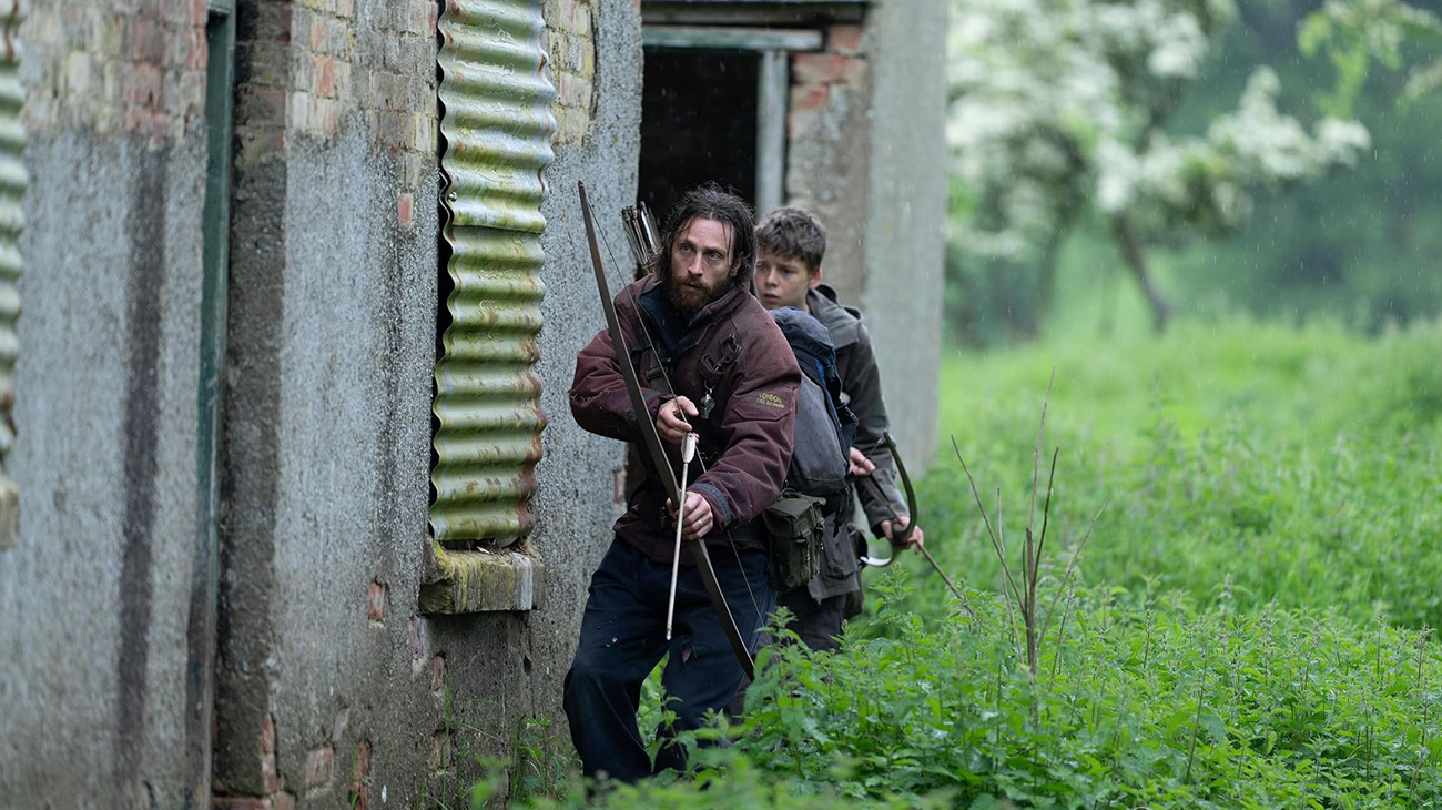 Jamie und Spike beim Ausflug ans Festland