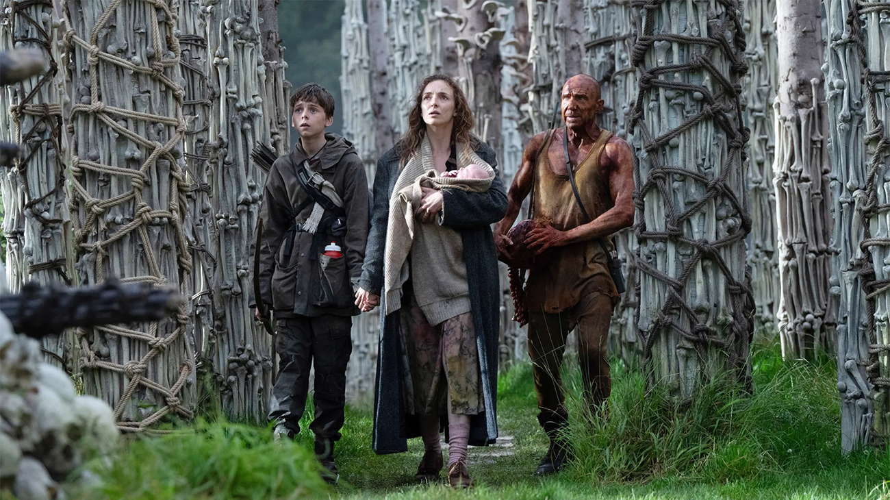 Spike, Isla und Dr Kelson im Memento Mori Wald