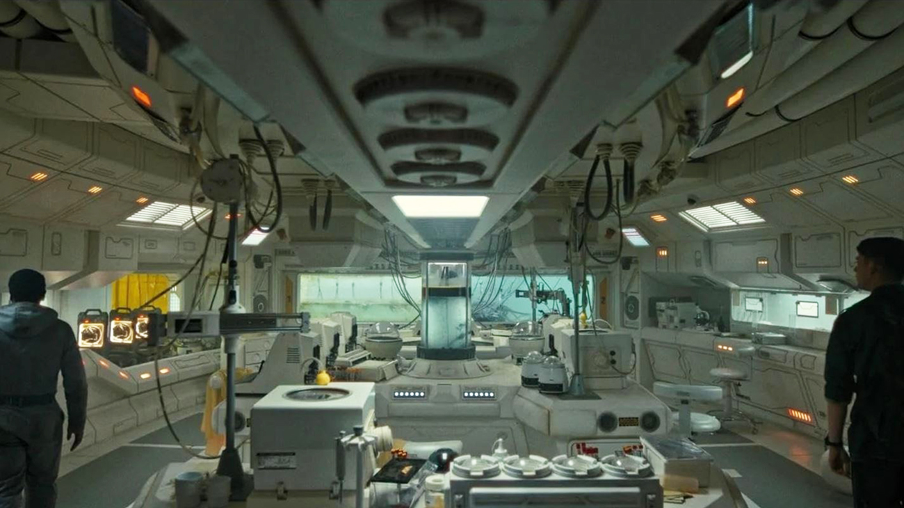 Auf der Forschungsstation sieht's moderner aus