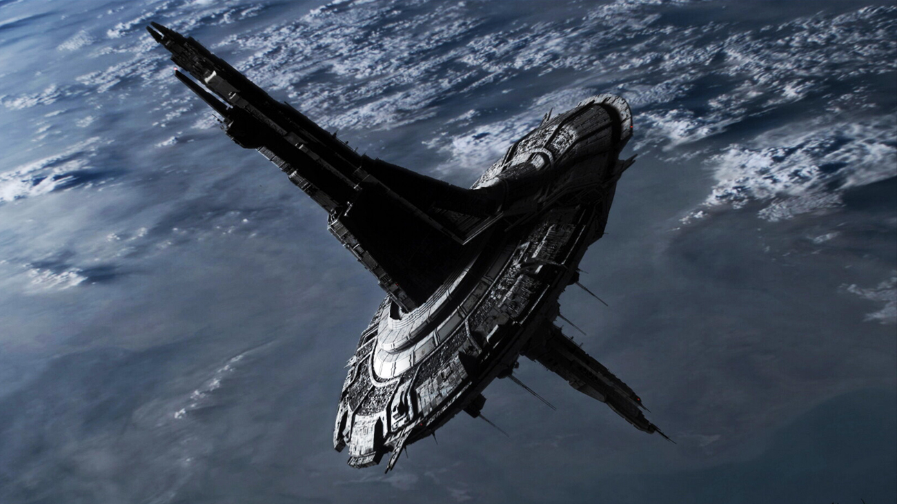 Die zweigeteilte Raumstation Romulus und Remus