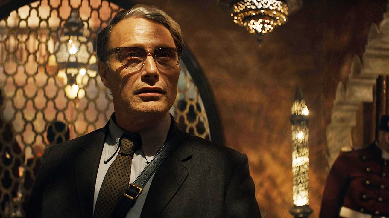 Mads Mikkelsen in seiner Rolle als fieser Doktor Voller