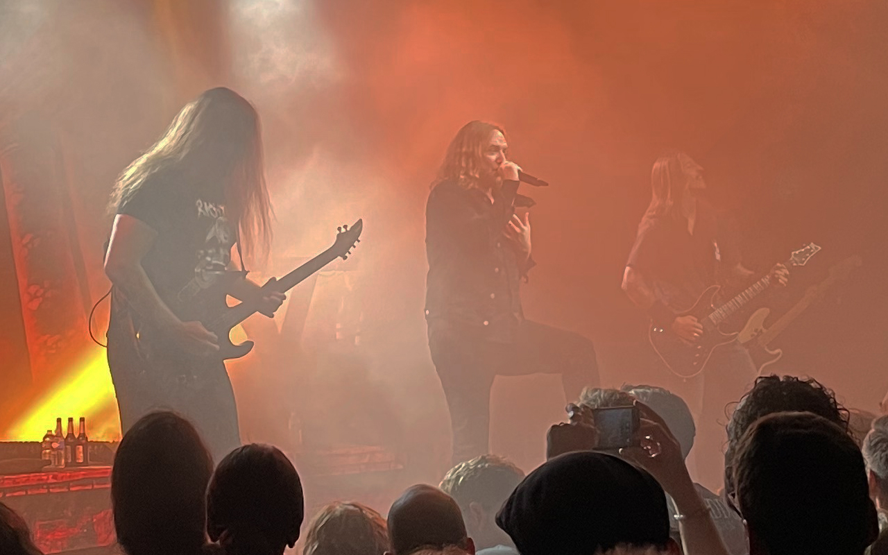 Mikael Stanne ist bei DT in bester Laune