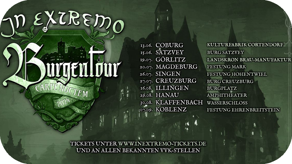 Cradle of Filth Tour Necromantic Fantasies