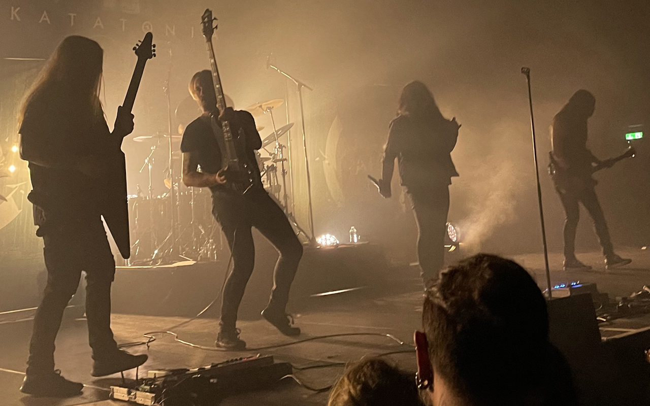 Von links: Roger, Niklas, Jonas und Anders von Katatonia