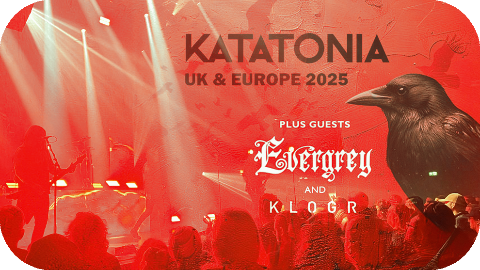 Live: Katatonia + Evergrey +  Klogr