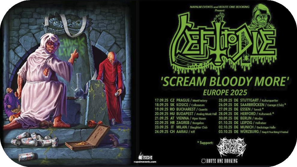 Left to die live im Kleinen Klub Saarbr&uuml;cken