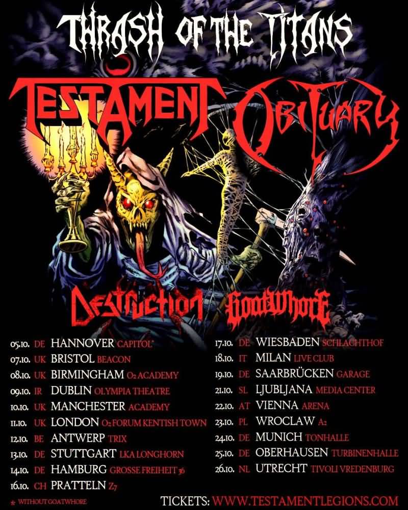 F&uuml;r Goatwhore sprang Nervosa ein