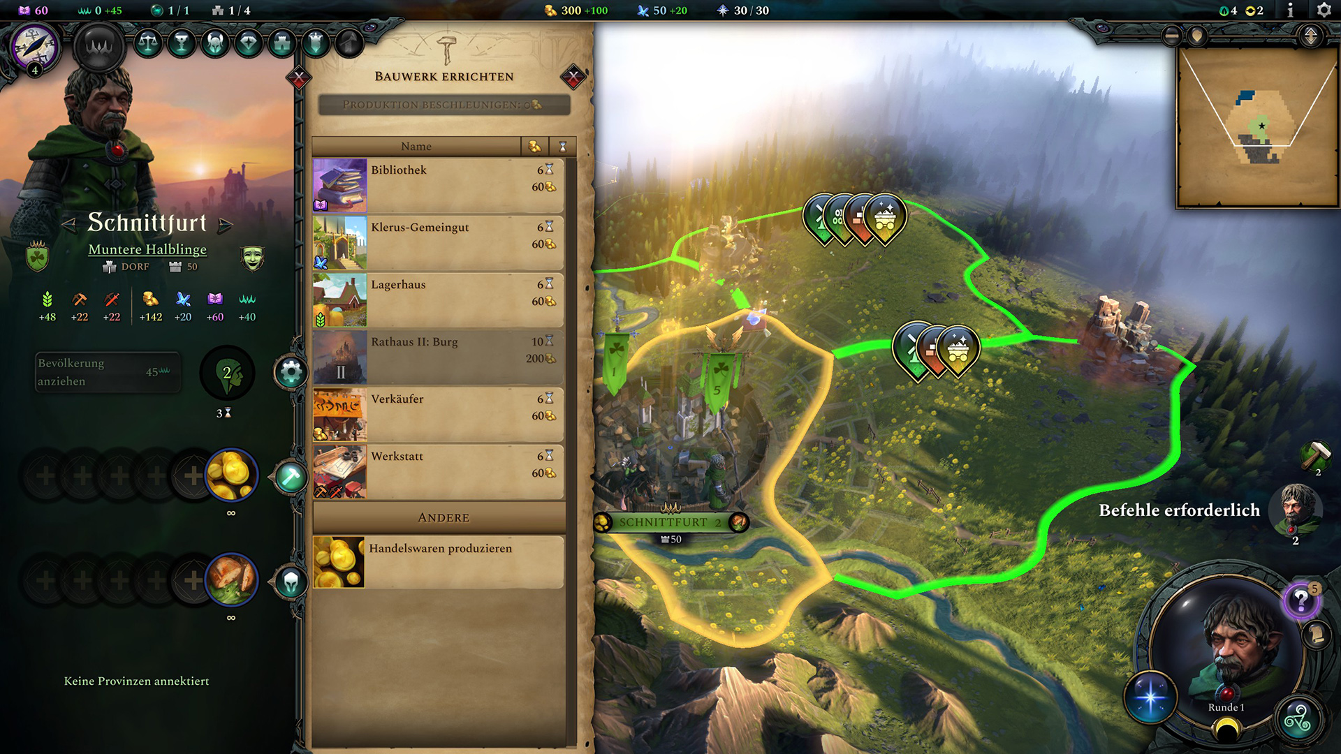 Les cases sont toujours hexagonales dans Age of Wonders 4