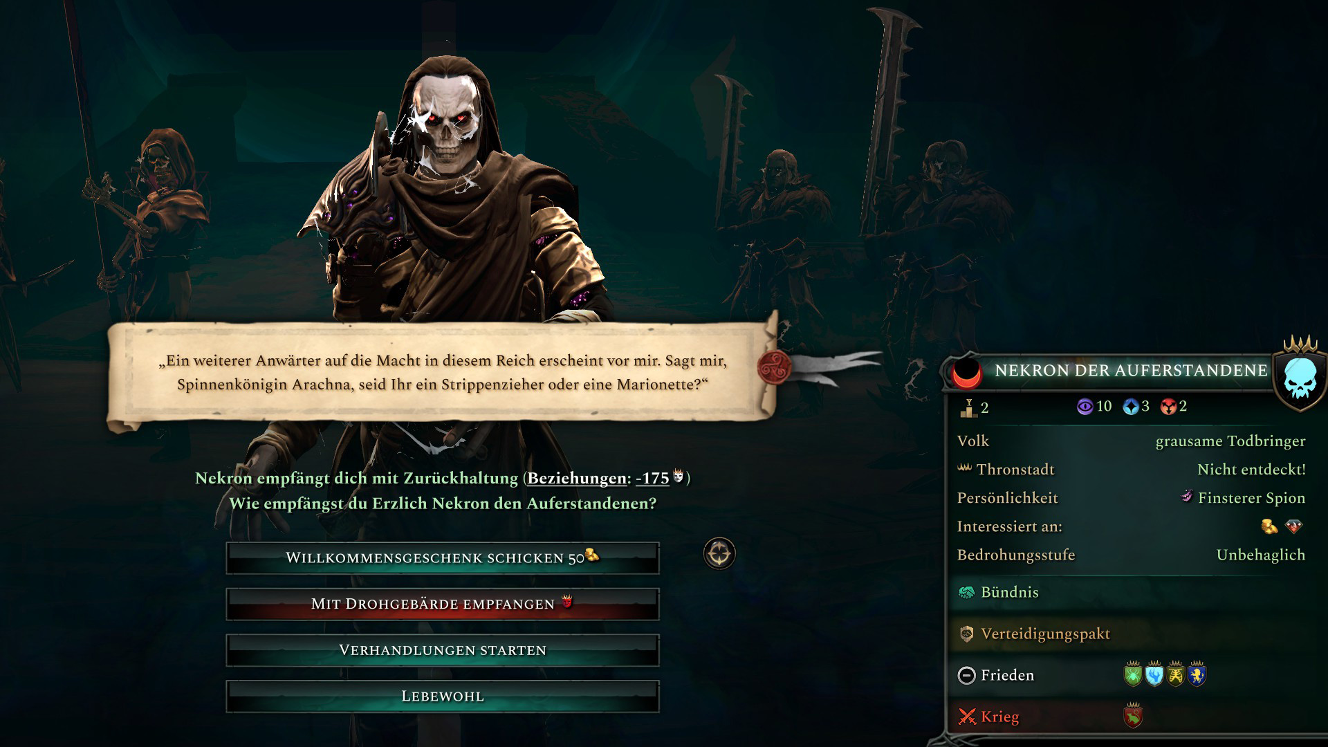 Peut-on faire confiance &agrave; Nekron, le ressuscit&eacute; ?