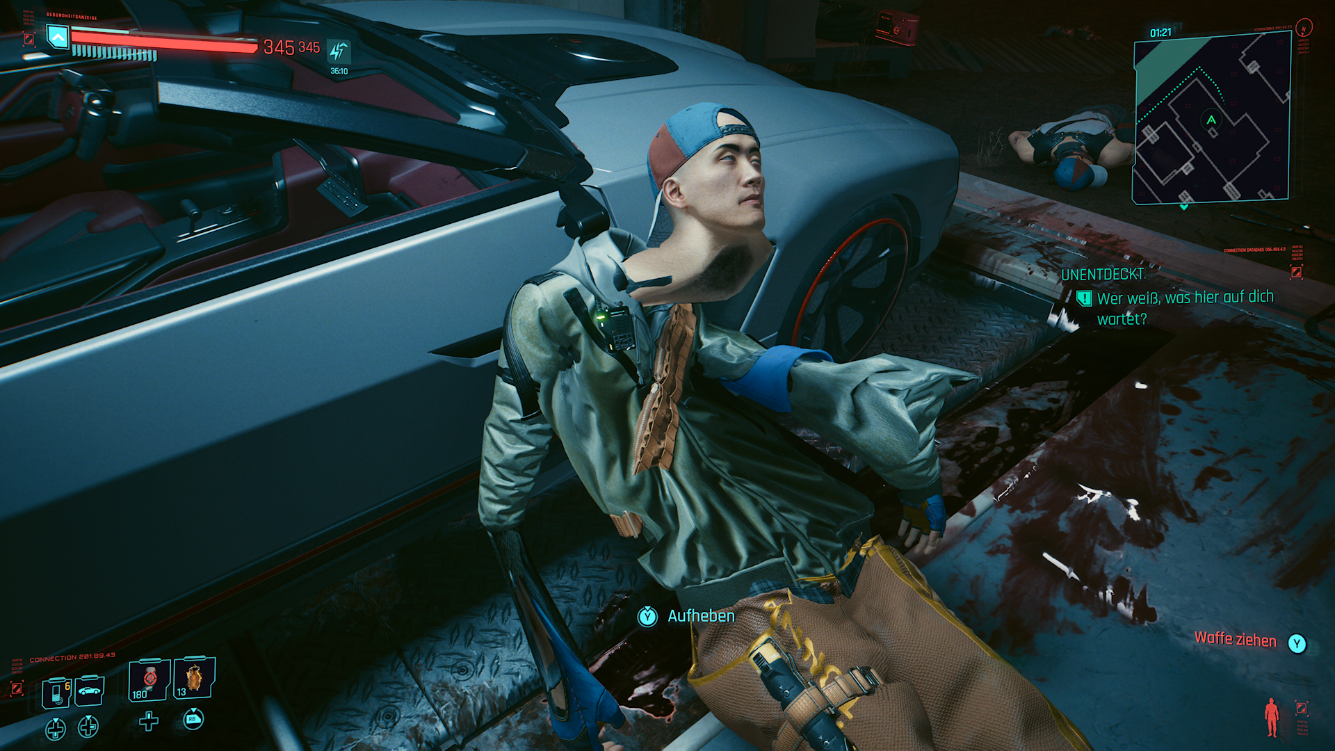 Langer Hals gef&auml;llig? Glitch in Cyberpunk 2077