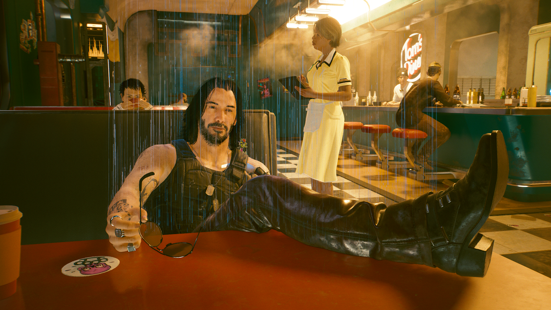 Johnny Silverhand ist eine besonders mysteri&ouml;se Gestalt im Spiel