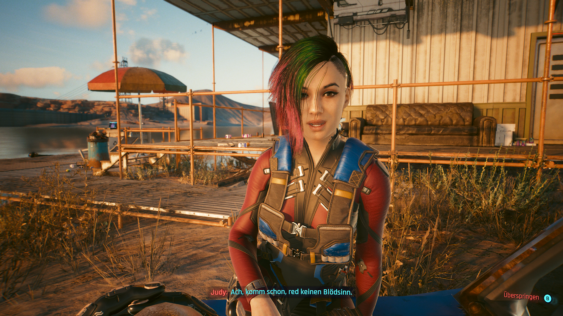 Judy Alvarez entspannt bei ihrer Lieblingsbesch&auml;ftigung Tauchen.