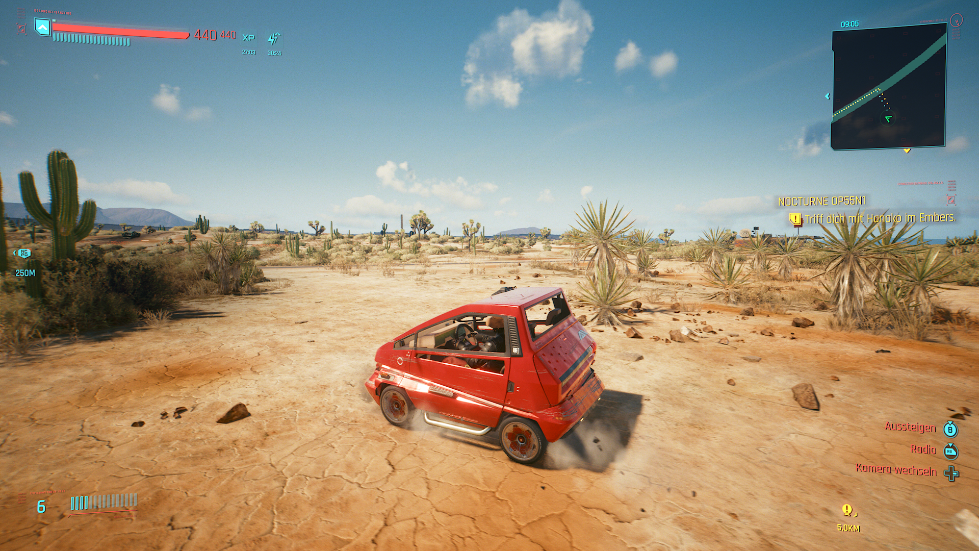 Der Makigai Maimai P126 ist das kleinste Auto in Cyberpunk 2077