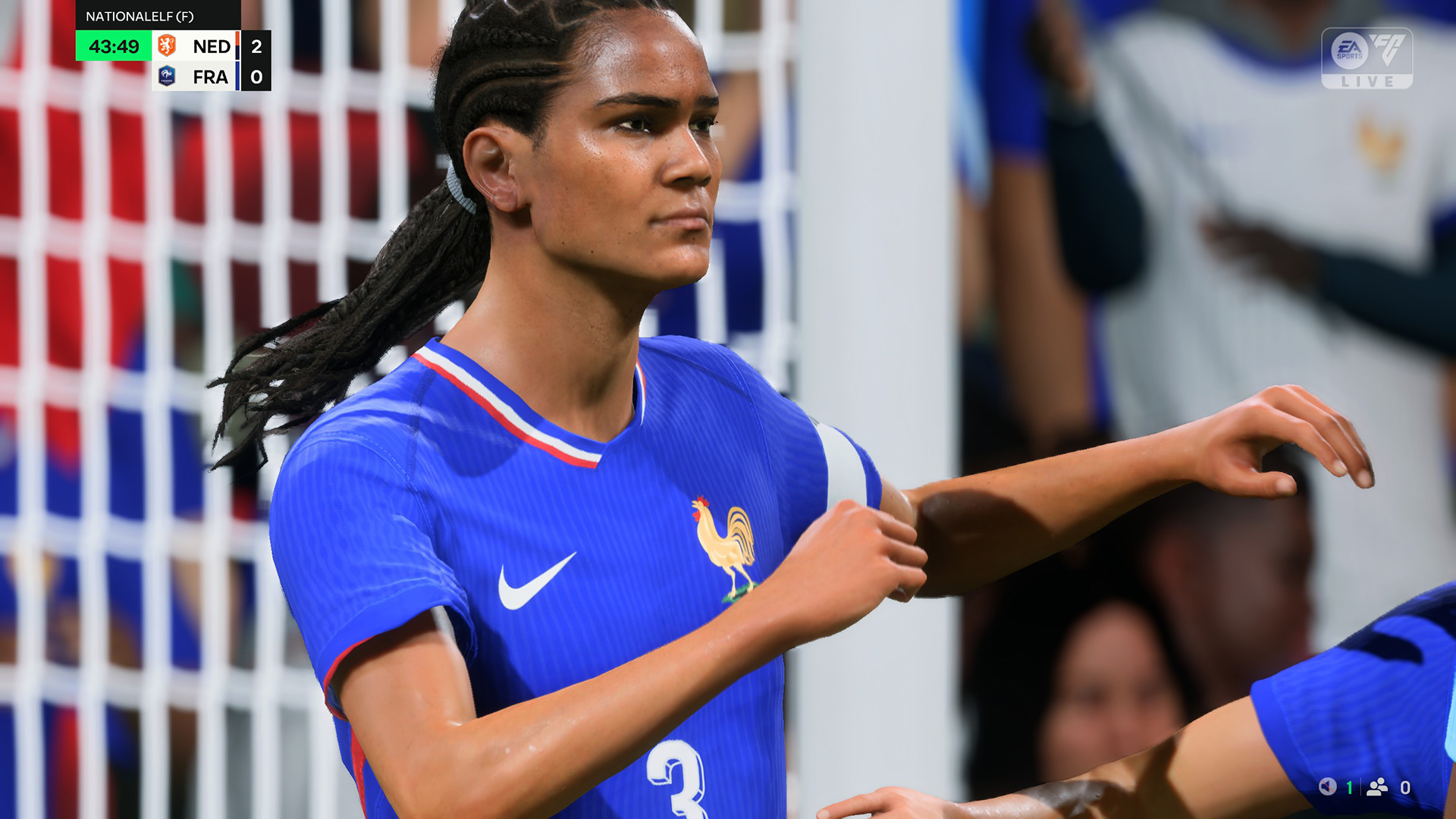 Wendie Renard im Trikot der &eacute;quipe Tricolore