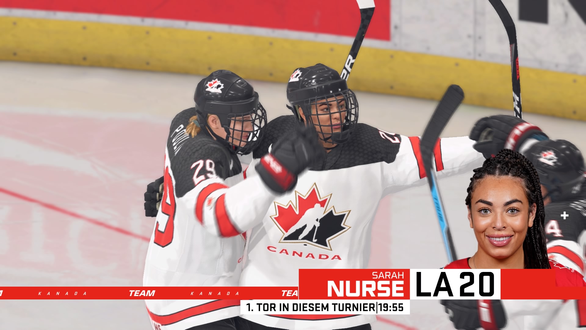 Sarah Nurse ist perfekt wiederzuerkennen