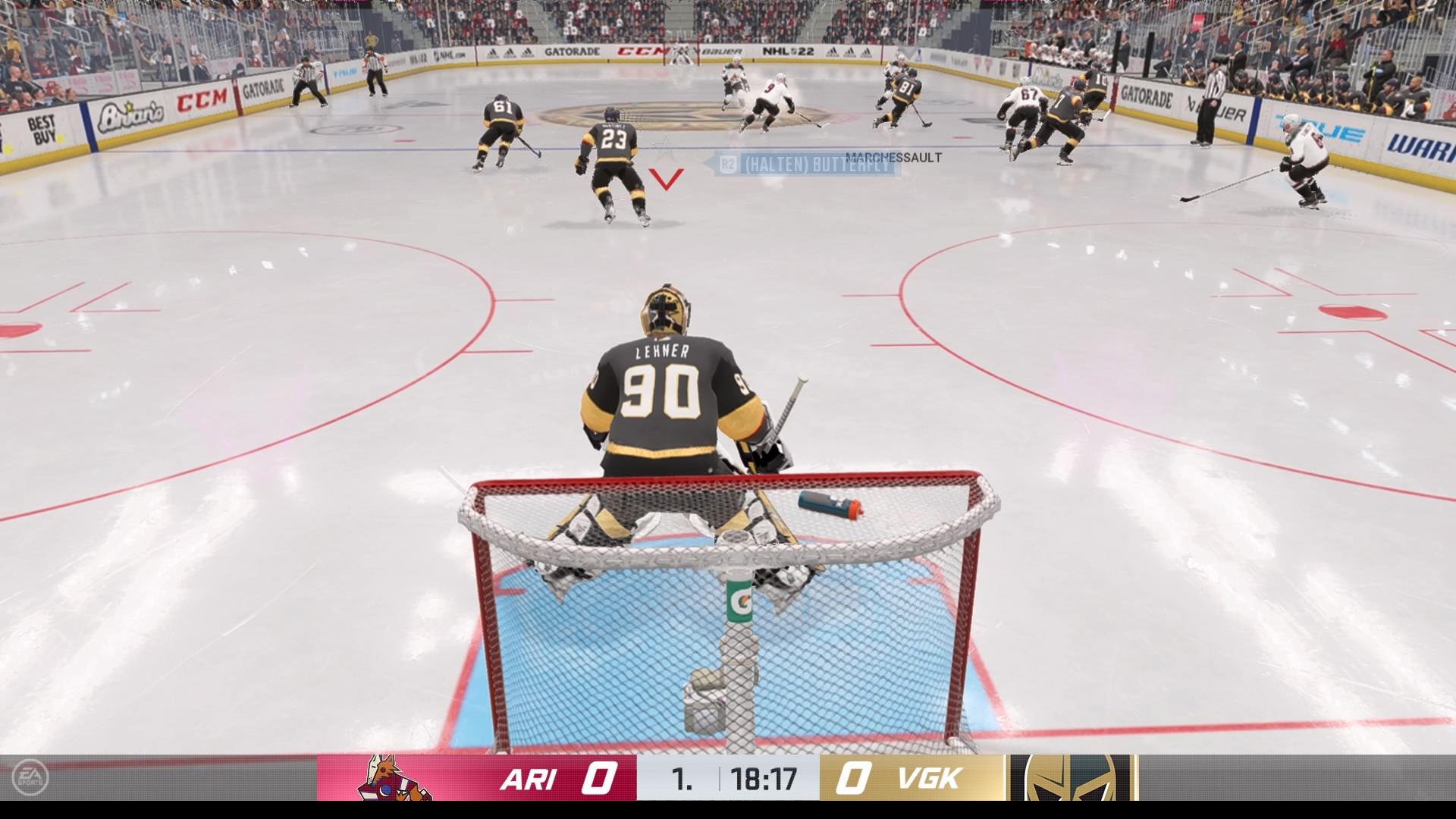 Torhüter Robin Lehner schafft das Shutout